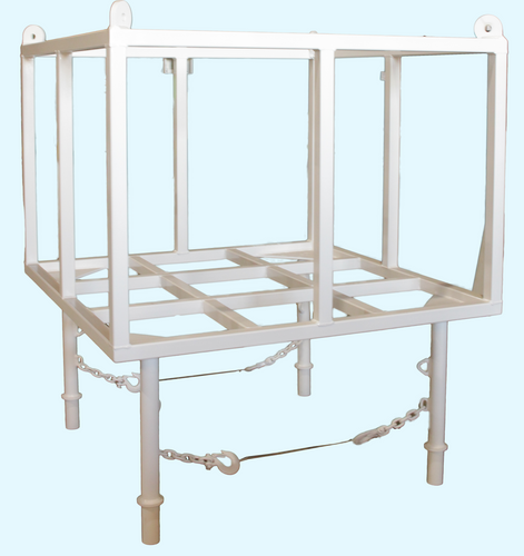 SCHMIDT - 8 Ton Blaster-Bulk Sack Rack, 160 cu ft Pot
