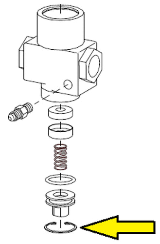 Clemco - Retaining Ring for Bottom Plug - for 1/2