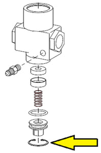 Clemco - Retaining Ring for Bottom Plug - for 1/2" Inlet Valve
