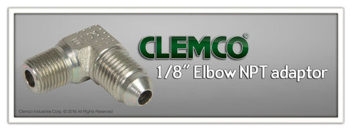 Clemco - Elbow, 1/8