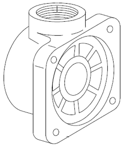 Clemco-Body Diaphragm for 03371 outlet valve