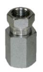 Reducing Swivel Union, 1/2 x 3/8,   Female Threads x Female Swivel  5000 PSI