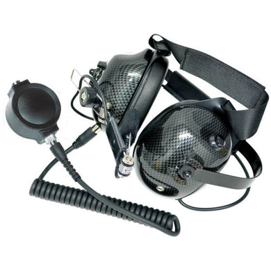 R-Tex High Noise Headset & Push To Talk Button for Radio Operator