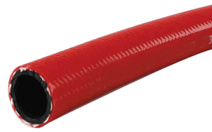 Air Hose, EDPM Rubber, 3/4" ID, 300 psi - Red Rubber