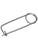 Safety Pin, Standard, .058 wire diameter for 3/4