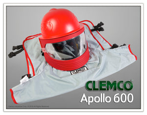 Clemco - Apollo 600 Low Pressure Respirator w/ Web Head Suspension