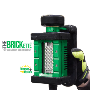 The Brickette Blast Light, Explosion Proof Light, Power Supply Box, Cord and Plug,  2500 Lumens, 150 ft cord