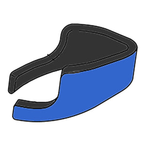 Clemco - DLX Side Pads, Sm - Md - Black/Blue