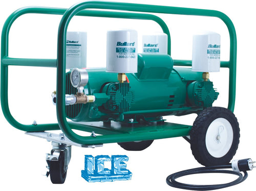 Bullard - Free Air Pump, 120V, 1 Hood or 1 Masked Respirator, Can use inline AC