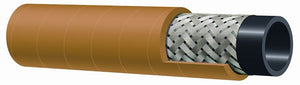 Air Hose, 3"ID, x 25', 450 PSI, Steel Braided with Ground Joint Ends