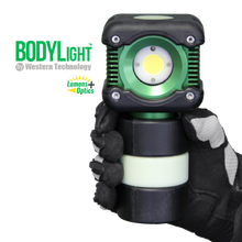 Body Light, Explosion Proof, Rechargeable Battery, Charger and Case
