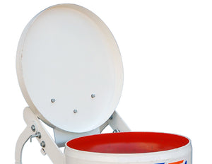SCHMIDT - Hinged 18" Lid Accessory - 3.5 cu ft Blast Pot