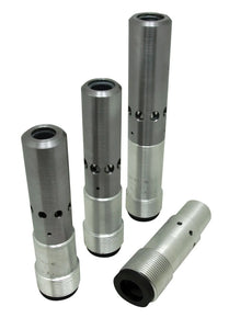 Nozzle, Double Venturi, Tungsten Carbide, 1" Entry, T-125, Metal Jacket and Aluminum NPT Threads